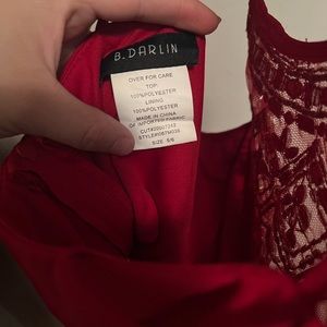 2 piece b darlin prom dress